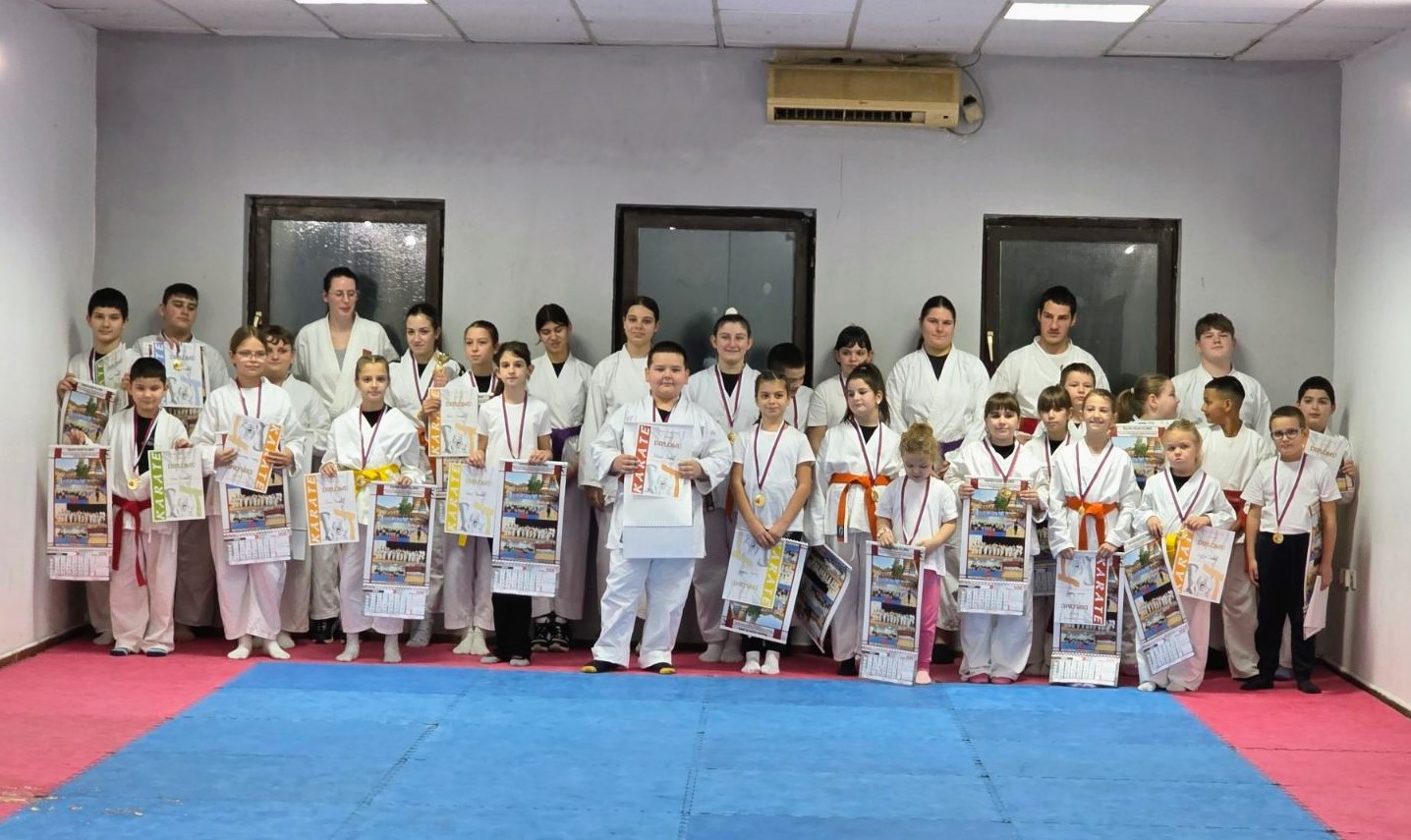 Традиционално завршно полагање у Карате клубу „Уљма“