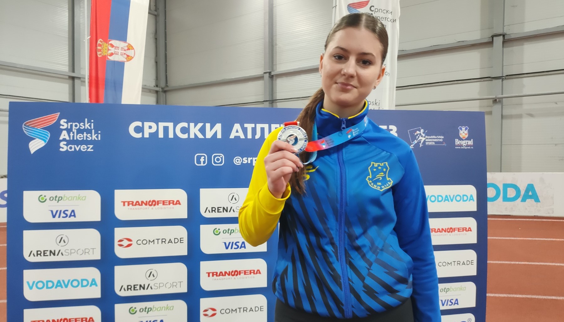 Атлетика: Валентина Мирков из АК „Паноније“ вицешампионка Србије